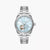 Thomas Sabo Armbanduhr mit eisblauem Zifferblatt und Edelstahlarmband, Automatik
