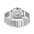 Thomas Sabo Damenuhr mit silbernem Milanaise-Armband und geprägter Rückseite