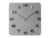 Karlsson Horloge murale carrée grise à cadran ouvert