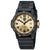 Montre Luminox pour homme avec bracelet noir, cadran beige et guichet date