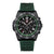 Luminox Pacific Diver Herrenarmbanduhr mit grünem Silikonband und schwarzem Zifferblatt