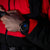 Montre pour homme avec cadran bleu et boîtier noir, bracelet noir