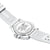 Montre Luminox pour homme avec bracelet blanc et fond de boîtier gravé du logo de l'aigle