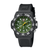 Armbanduhr von Luminox Navy SEAL mit grünem Zifferblatt, Chronograph und schwarzem Kautschukband