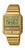 Casio Vintage montre homme avec bracelet en métal doré et écran LCD numérique