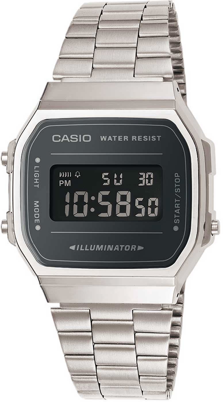 Casio Vintage A168WEM-1EF Montre • Design Rétro Iconique • Fonctions Numériques Utiles