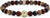 Bracelet Thomas Sabo en œil de tigre avec élément décoratif rond et fermoir en métal