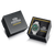 Coffret de montre : Festina, boîte avec montre et cadran vert sur bracelet en acier inoxydable