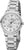 Atrium Herrenuhr mit silbernem Metallarmband und weißem Zifferblatt, Datumsanzeige