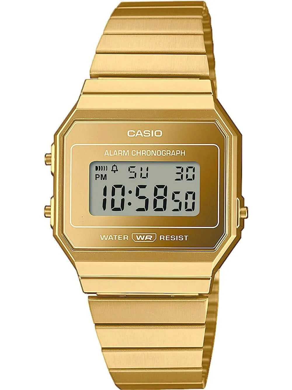 Casio Vintage A700WEVG-9AEF Montre • Design Rétro Iconique • Boîtier Ultra-fin