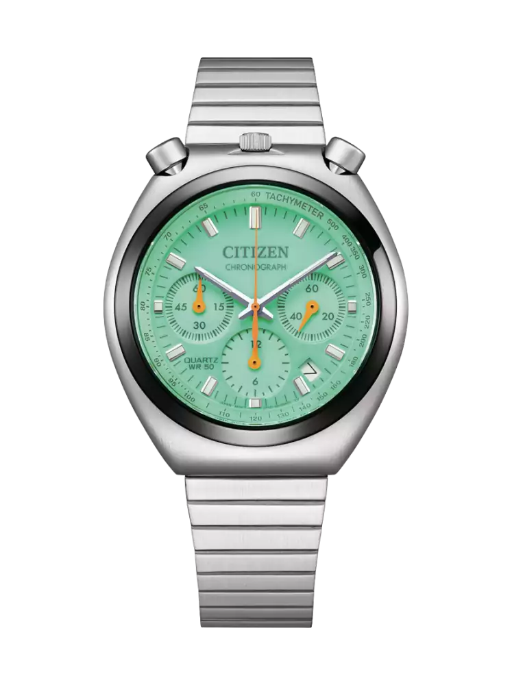 Citizen Analog Chronograph AN3660-73X Montre Homme Argent • Fonction Chronographe • Bracelet en Acier Inoxydable