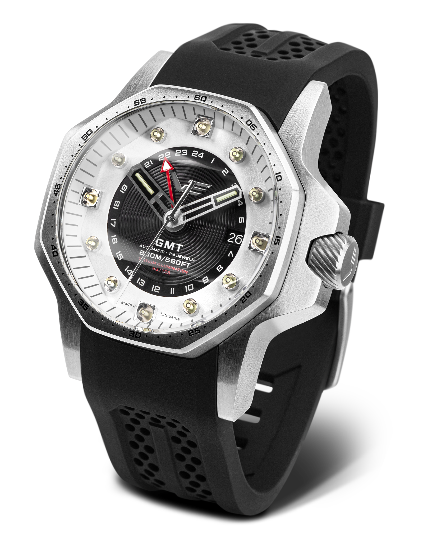 Montre Vostok Europe Atomic Age NH34-640A702 pour homme • Éclairage Tritium • Verre de sécurité K1