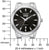 Montre bracelet homme Citizen Eco-Drive avec cadran noir et date jour à 7h
