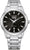 Montre Citizen Eco-Drive pour homme avec cadran noir et bracelet en acier inoxydable