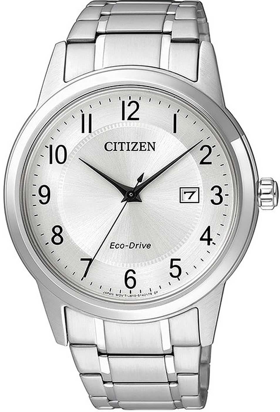 Montre Citizen AW1231-58B pour homme • Éco-Drive à énergie lumineuse • Design classique en acier inoxydable