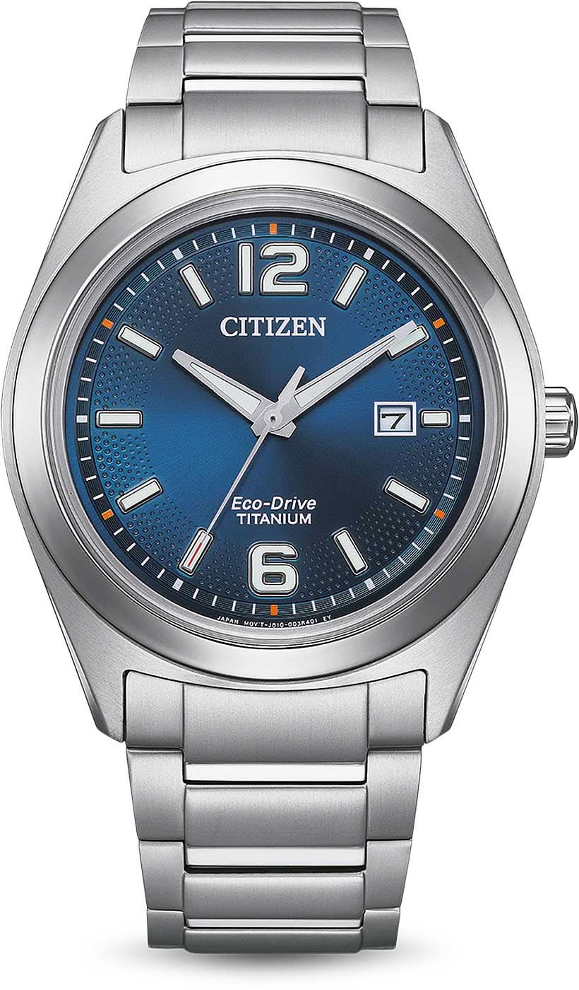 Montre Citizen Super Titanium AW1641-81L pour homme • Eco-Drive Solaire • Titane léger
