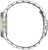 Citizen Uhrgehäuse von der Seite mit zweifarbigem Metallarmband