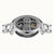 Ingersoll Herrenuhr-Skelett, sichtbare Zahnräder und blau akzentuierte Details