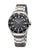 Herrenuhr Regent BA-857 mit schwarzem Zifferblatt und Titan-Metallband