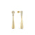 Boucles d'oreilles - Arctic Pave Or Zirconium - BERING Modèle : 754-27-05
