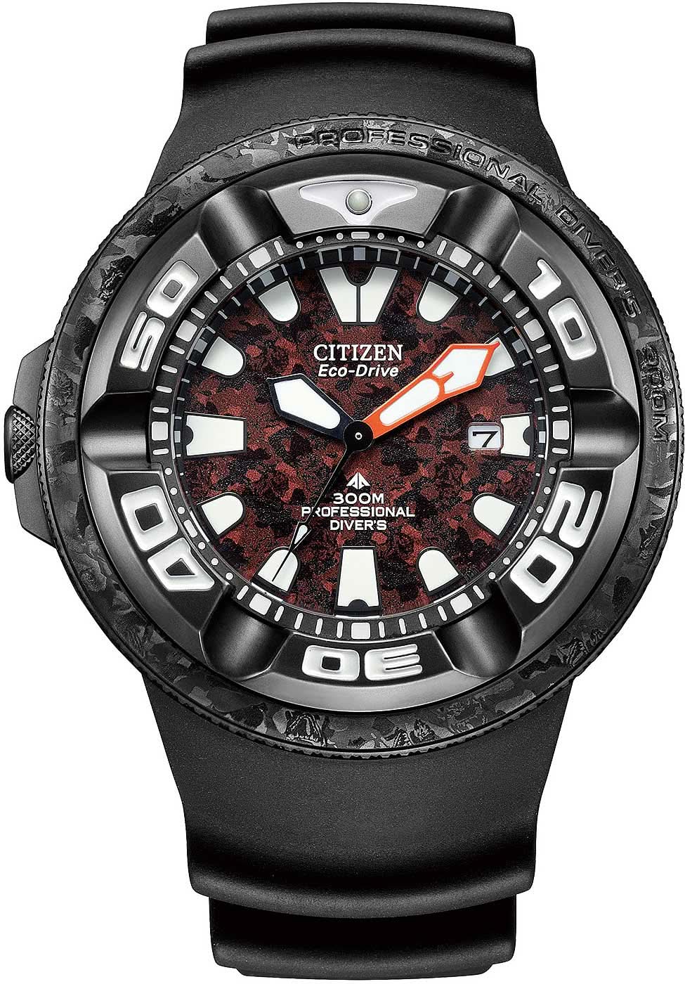 Montre Citizen Promaster BJ8059-03Z pour homme • Eco-Drive Solaire • Étanche 30 bars