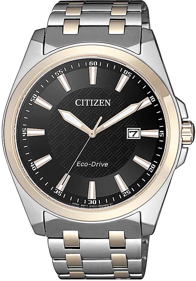Montre Citizen BM7109-89E pour homme • Eco-Drive à énergie solaire • Verre saphir résistant aux rayures