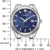 Montre Citizen Eco-Drive pour homme avec cadran bleu, boîtier et bracelet en acier inoxydable