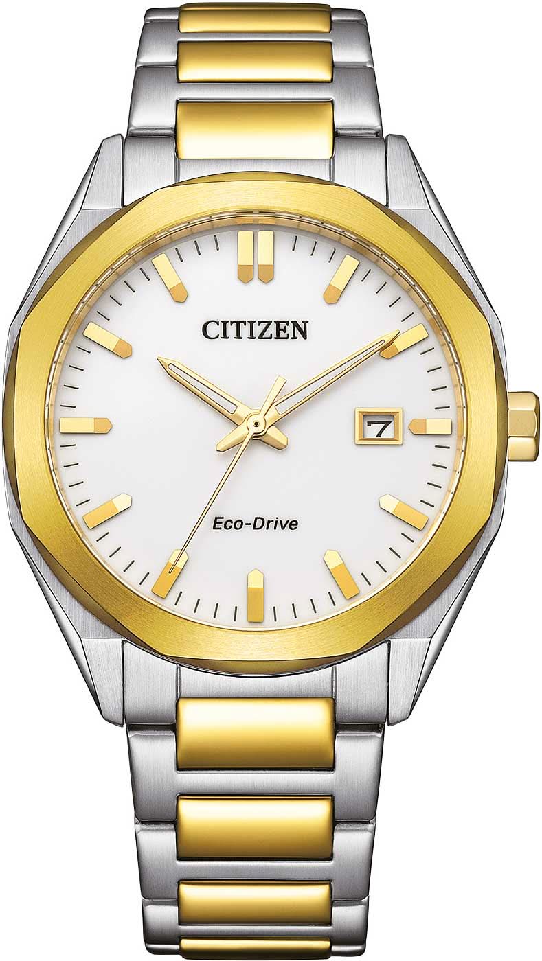 Montre Citizen Eco-Drive BM7624-82A pour homme • Alimentation solaire • Verre saphir