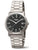 Herrenarmbanduhr Boccia mit schwarzem Zifferblatt, Datum, Metallarmband, analog