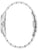 Damenarmbanduhr Seitenansicht mit silbernem Metallarmband und sichtbarer Krone
