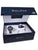 Bulova Uhrenbox mit eingelegter Herrenarmbanduhr, blaues Design im Karton