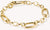 Bracelet Charm Thomas Sabo Plaqué Or - Modèle : C1203-413-39-L17