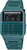 Bracelet pour homme avec écran calculatrice numérique et boutons, boîtier turquoise