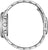 Boîtier en acier inoxydable de la montre bracelet pour homme avec boutons latéraux et protège-couronne