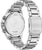 Bracelet de montre Citizen pour homme : fond de boîtier en acier inoxydable gravé et bracelet à maillons.