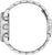 Montre Citizen Chronographe, boîtier et bracelet en acier inoxydable argenté, vue de côté