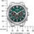 Montre Citizen CA4590-81X pour homme • Eco-Drive • Cadran vert