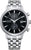 Montre bracelet homme Citizen avec cadran chronographe, cadran noir et bracelet en métal
