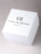 Carl von Zeyten Uhrenbox, weiß mit CZ-Logo und Aufschrift Germany