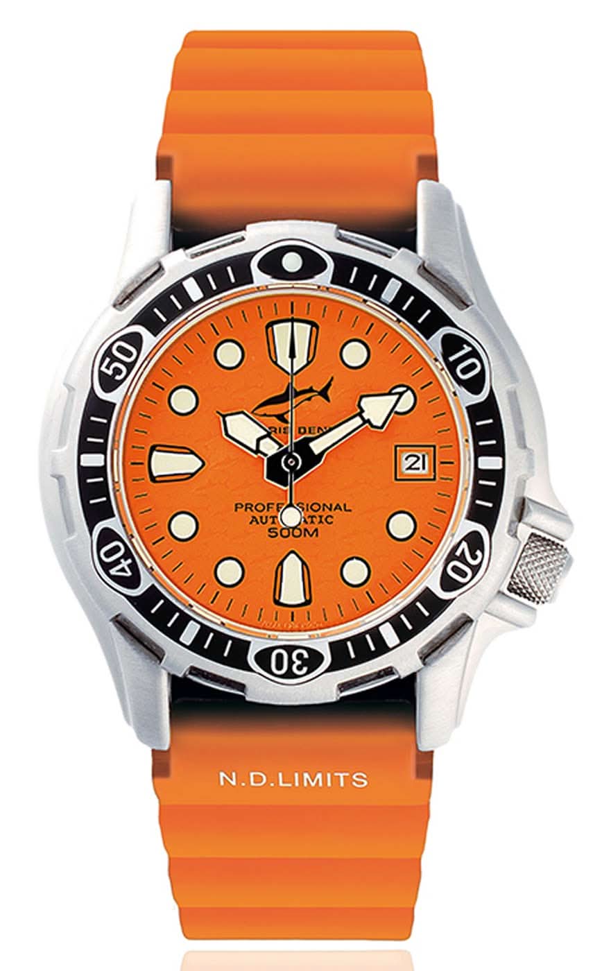 Montre homme Chris Benz Deep 500M CB-500A-O-KBO • 500m • Verre saphir