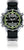 Digitale Taucheruhr mit schwarzem Textilband, grüner Lünette und Display