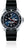 Chris Benz Montre de plongée avec bracelet noir, cadran bleu et affichage de la date