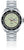 Montre Chris Benz pour homme : bracelet en métal argenté, cadran vert, index luminescents