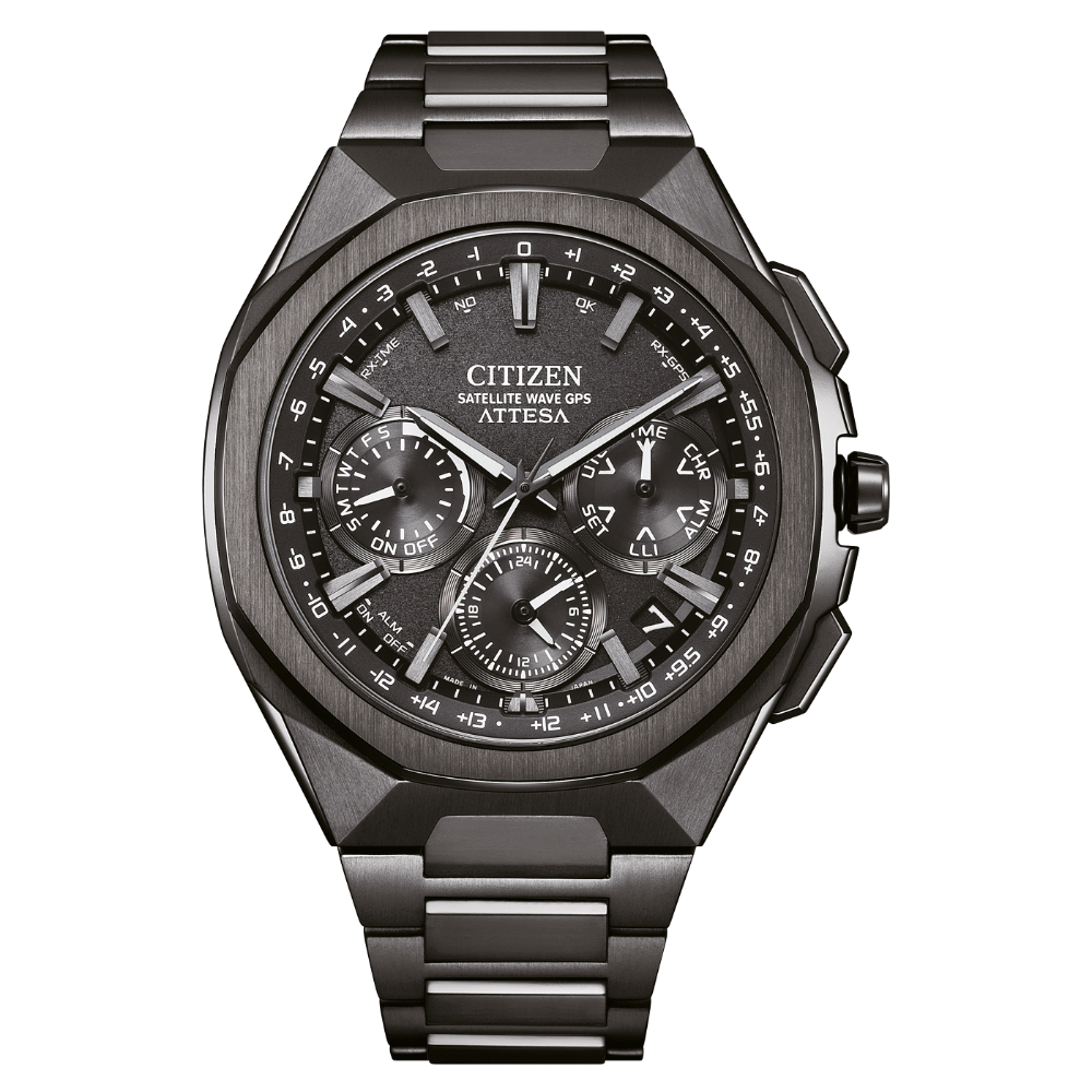 Citizen Attesa CC4105-69E Herrenuhr • Solar Satellite GPS • Chronograph