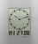 Horloge murale en métal avec cadran analogique et affichage numérique 27.08.