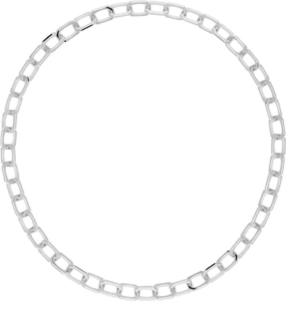 Collier en argent sterling 925 avec petites chaînes à maillons