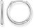 Créoles argent petites - Argent sterling 925