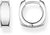 Créoles argentées pour femmes et hommes - Argent sterling 925