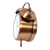 Réveil mécanique, couleur cuivre avec cloche latérale