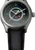 Herrenarmbanduhr mit schwarzem Armband und rundem Zifferblatt